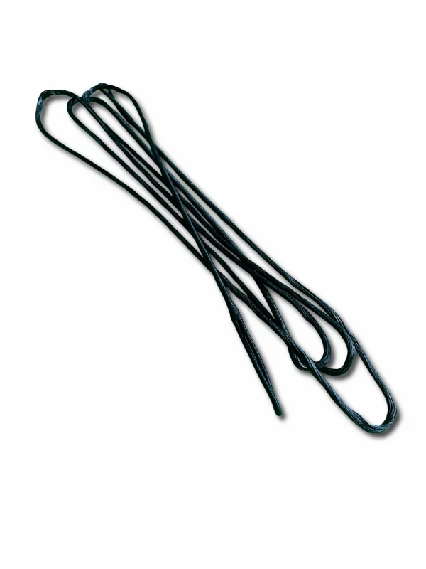 Bogensehne 652 Spectra für Longbow in Schwarz – 18 Strang, geeignet für FastFlight-kompatible Bögen